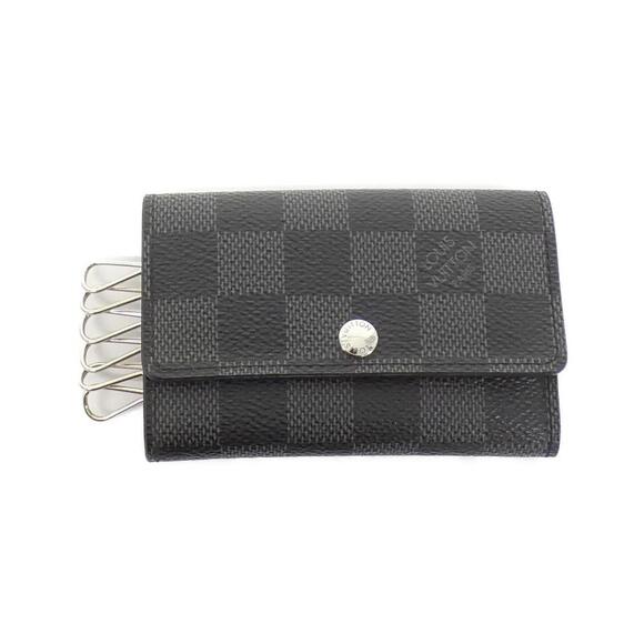 LOUIS VUITTON Black Damier Key Case - Picture 1 of 6